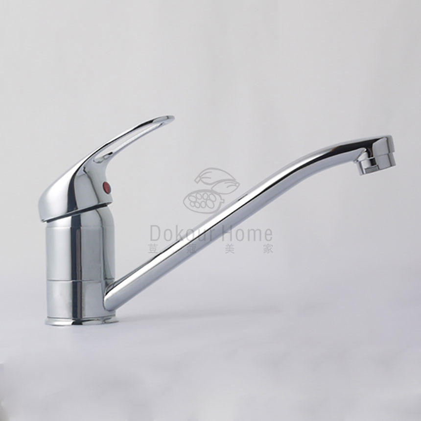 Big water flow Brass Faucet with single handle TM-KF-8004