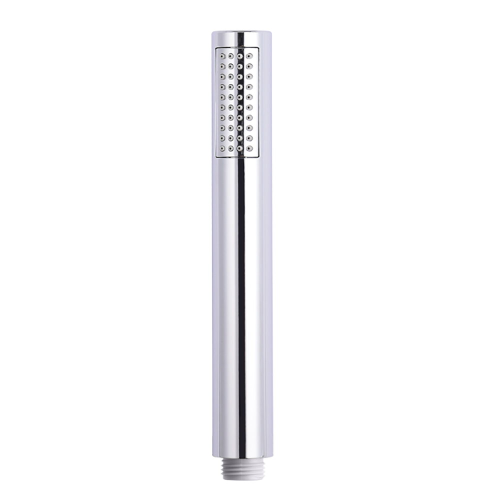 Single mode silver black cylindrical shower head TM-SD-1043