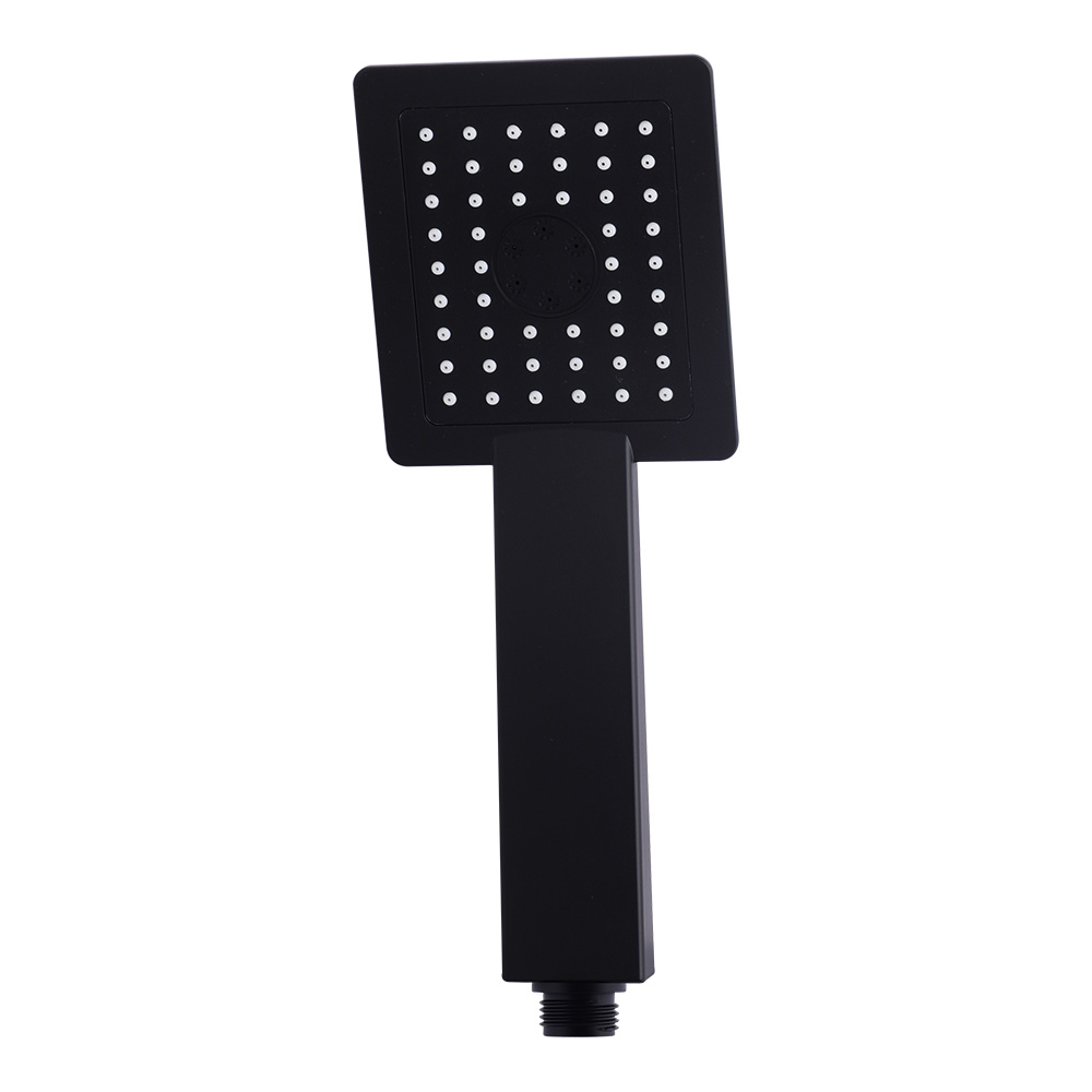 Single mode black square shower head TM-SD-1121