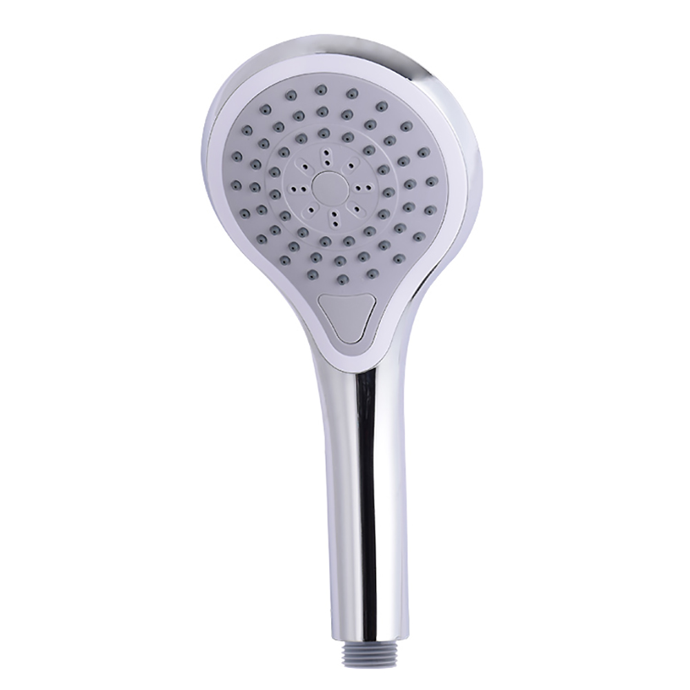 ABS Platic 3 Functions High Pressure White/Chrome Rainfall Shower Head TM-SD-3127