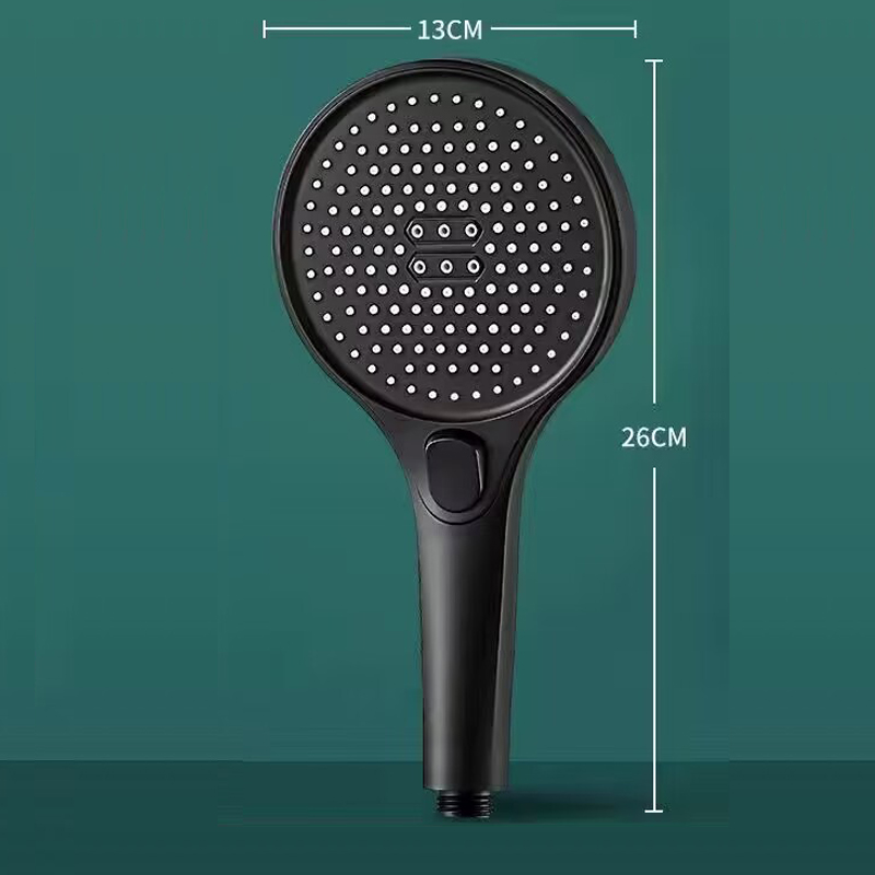 3 Modes 13CM Big Panel Shower Head High Pressure Portable Showerhead Water Saving Bath TM-SD-E309