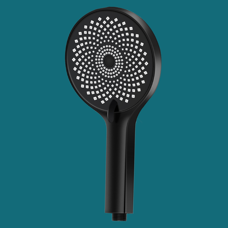 Modern Black Shower Head 3 Modes High Pressure Showerhead Portable Rainfall TM-SD-E310