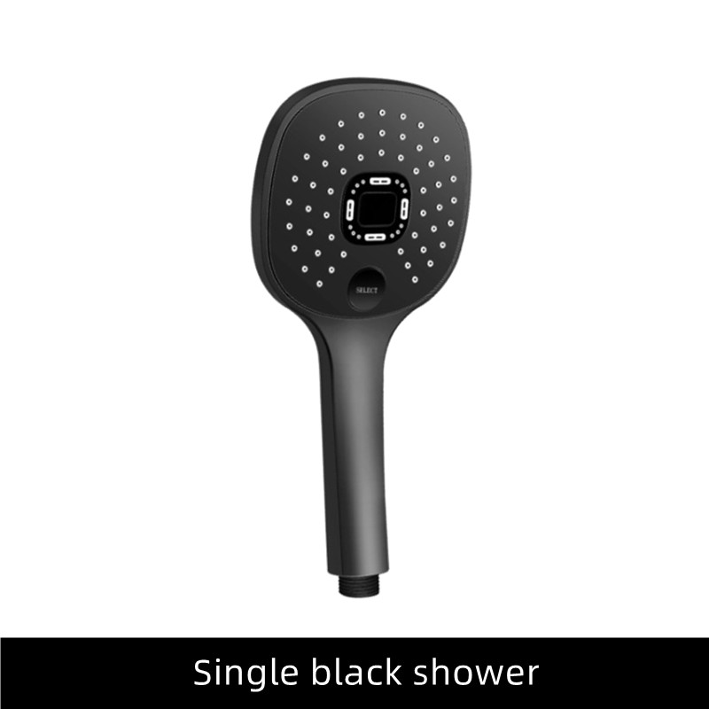 12CM Big Panel 3 Modes Shower Head Adjustable High Pressure Rainfall Showerhead Water Saving Handheld TM-SD-E328